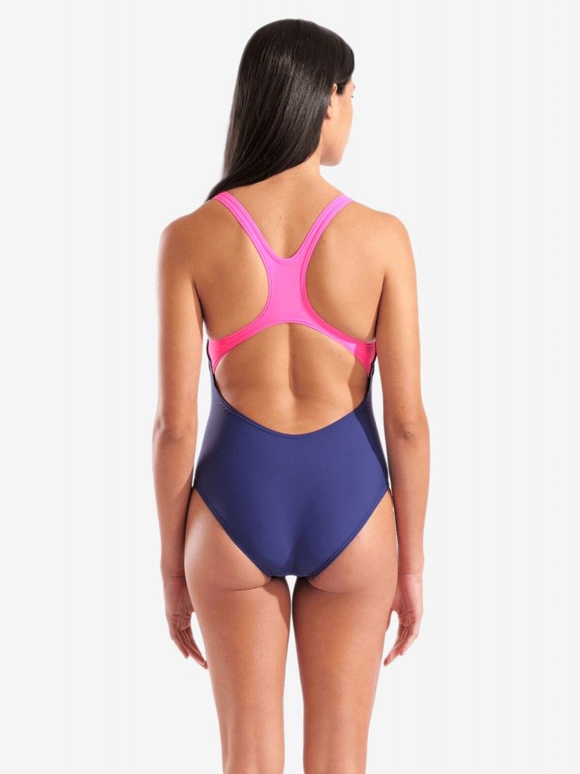 Fato de Banho Arena Bloom Swim Pro Back Roxo