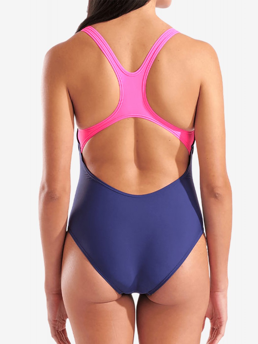 Fato de Banho Arena Bloom Swim Pro Back Roxo