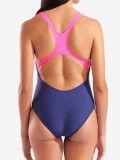 Fato de Banho Arena Bloom Swim Pro Back Roxo