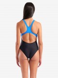 Fato de Banho Arena Bloom Swim Pro Back Preto
