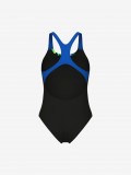 Fato de Banho Arena Bloom Swim Pro Back Preto