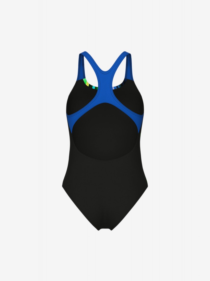 Fato de Banho Arena Bloom Swim Pro Back Preto