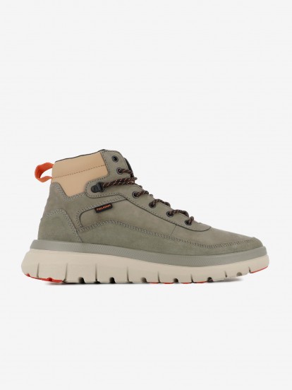 Botas Palladium Pallaflex Cuff Verdes