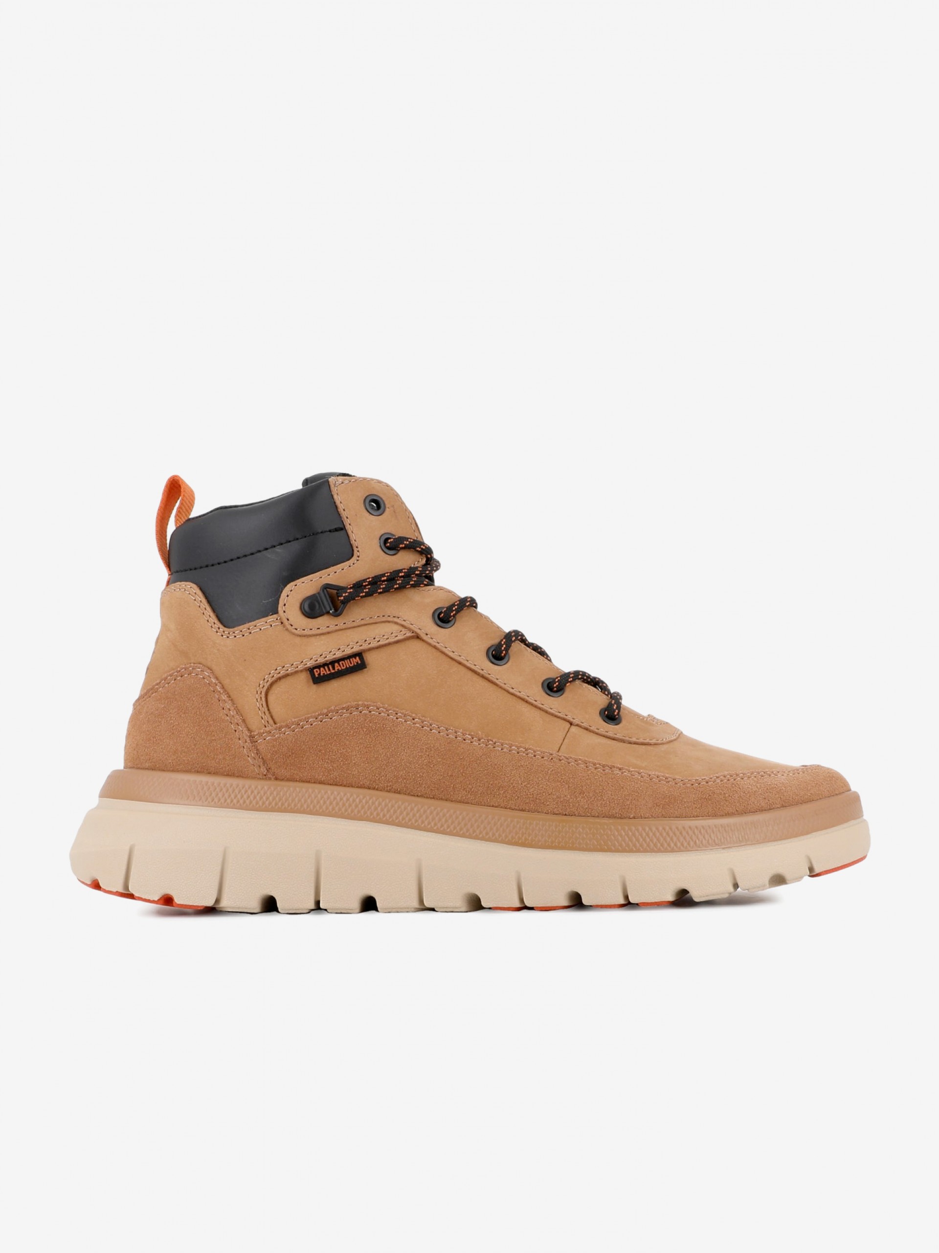 Botas Palladium Pallaflex Cuff Camel