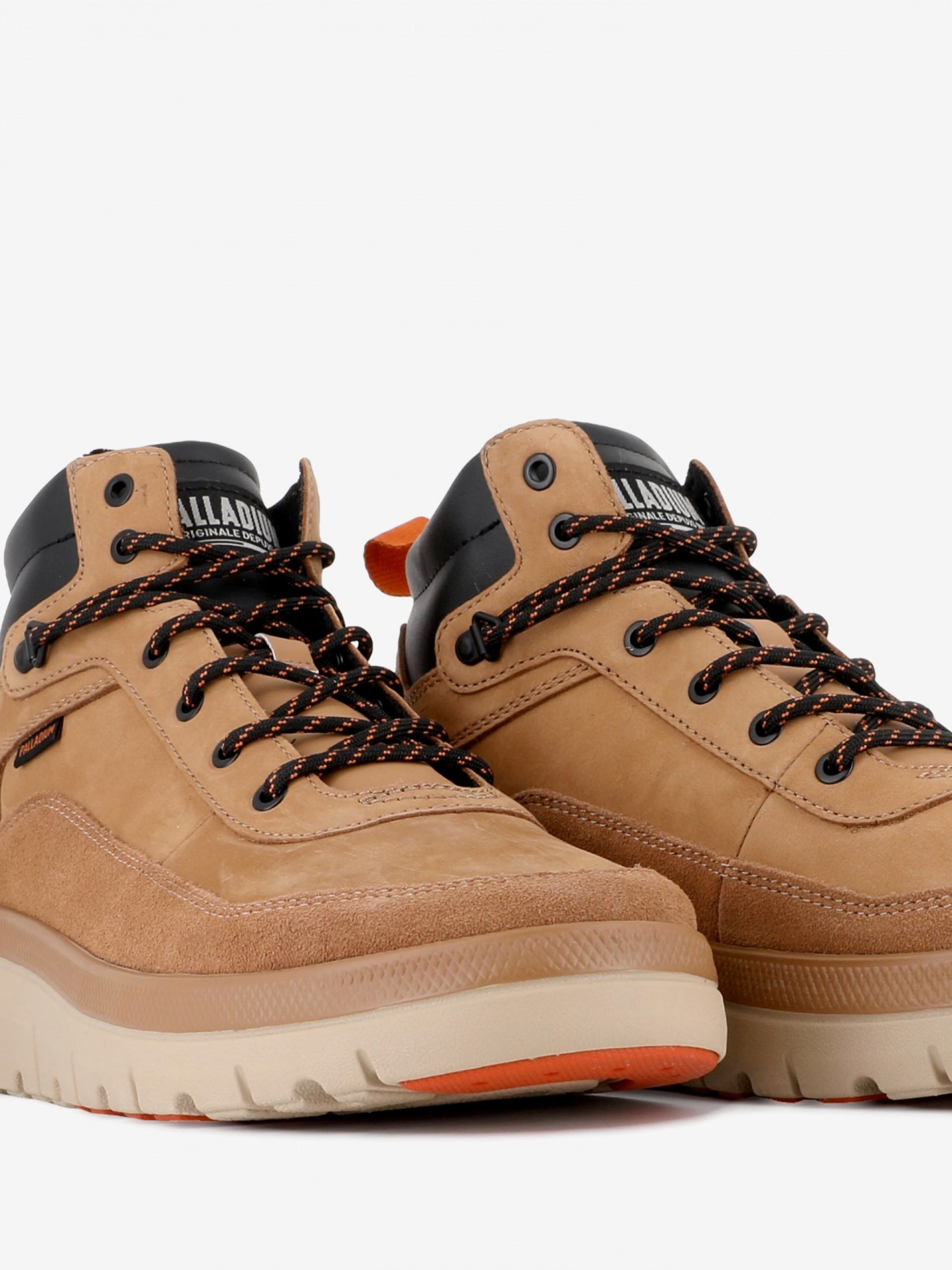 Botas Palladium Pallaflex Cuff Camel