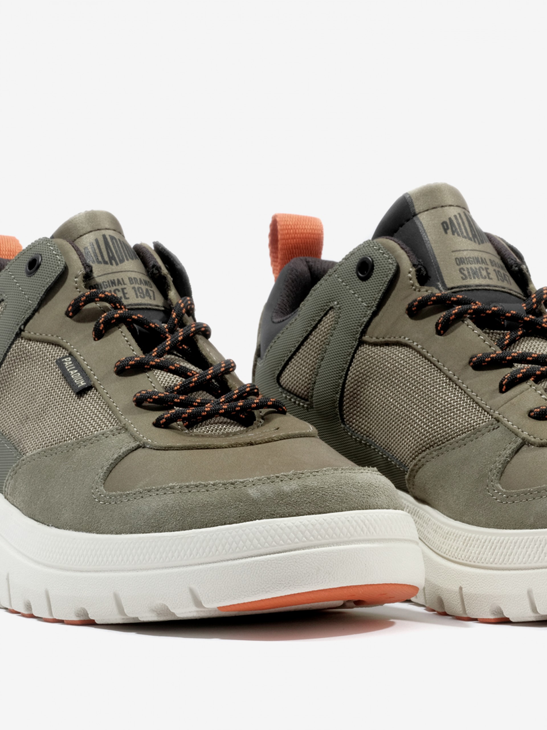 Zapatillas Palladium Pallaflex Lo Mix Verdes