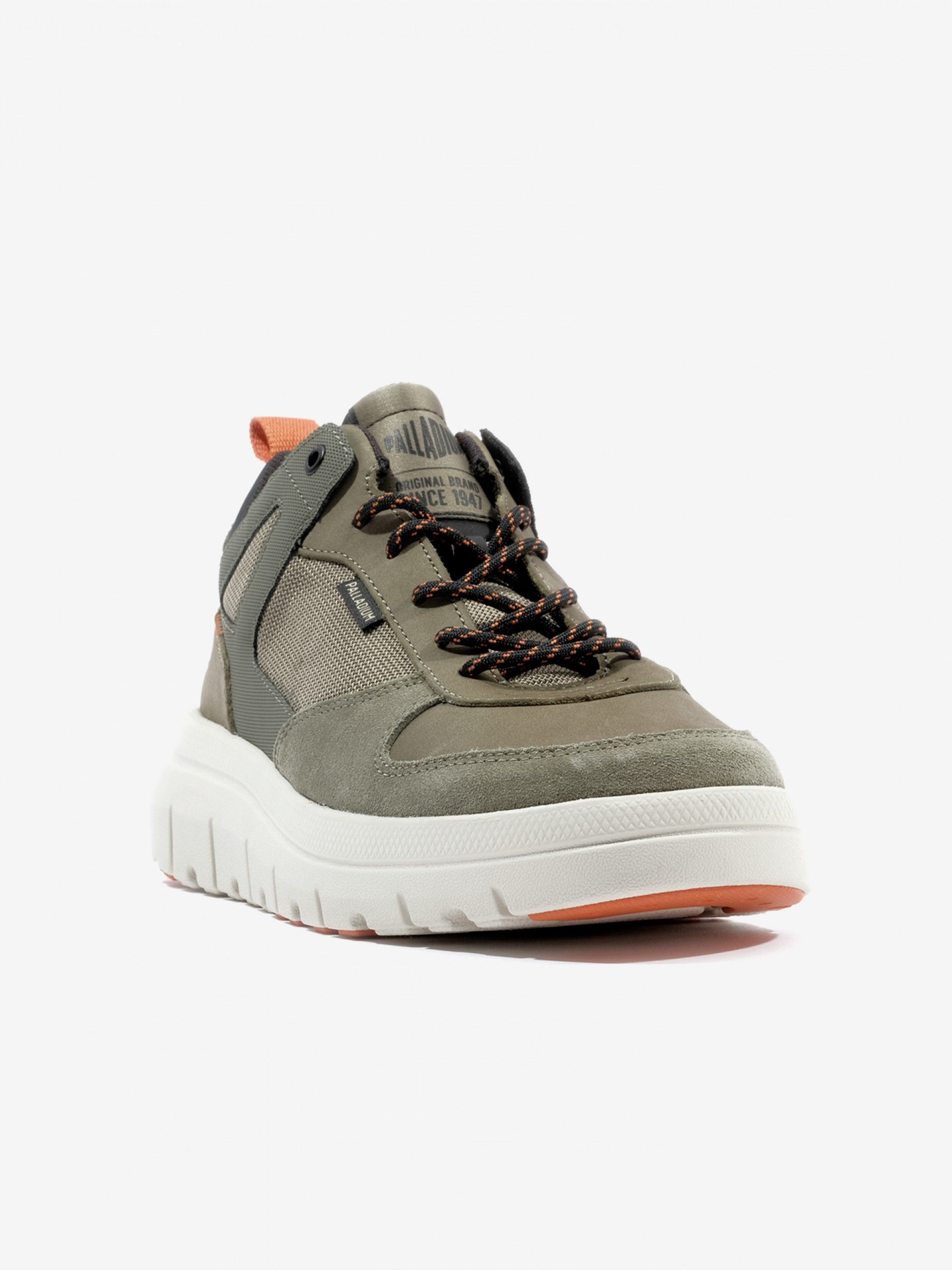 Zapatillas Palladium Pallaflex Lo Mix Verdes