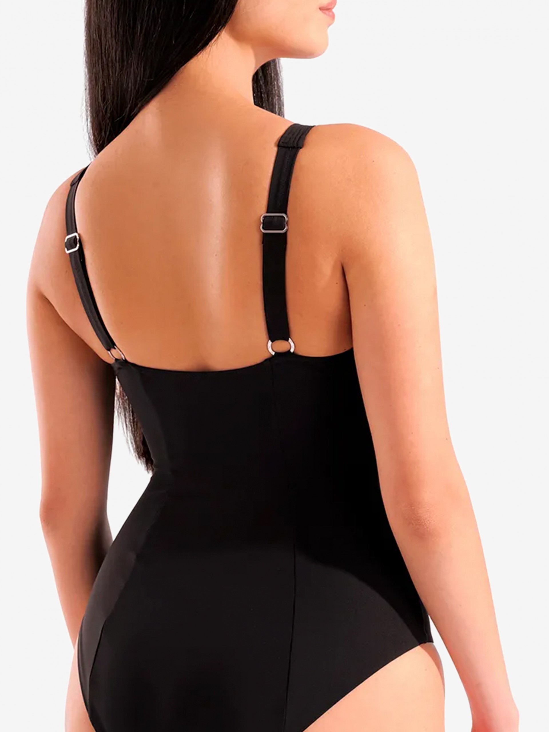 Fato de Banho Arena Ludovica Soft Curve Back Preto
