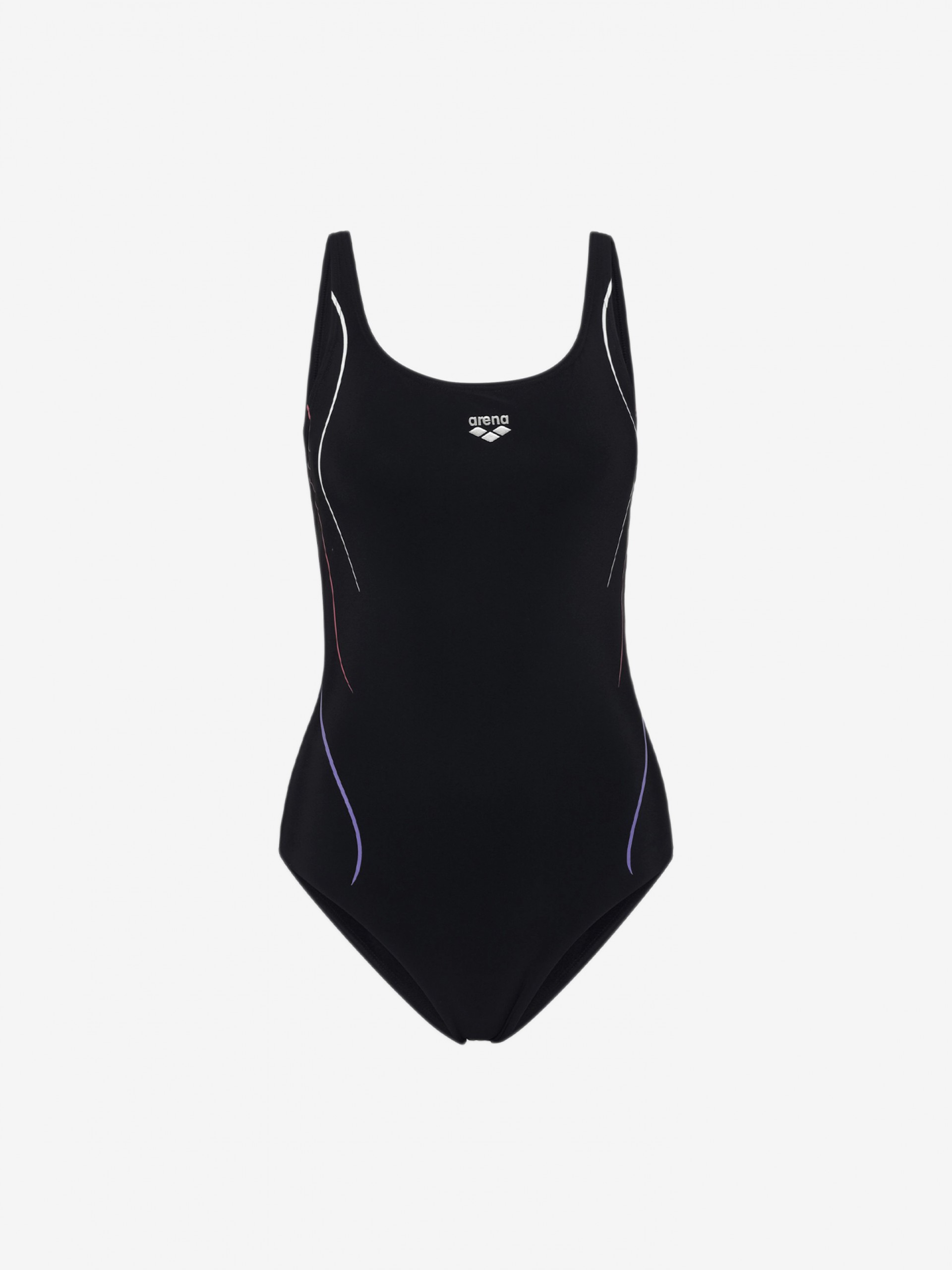 Fato de Banho Arena Ludovica Soft Curve Back Preto