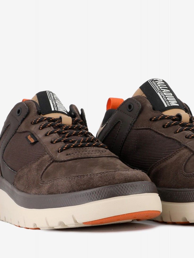 Zapatillas Palladium Pallaflex Lo Mix Marrones