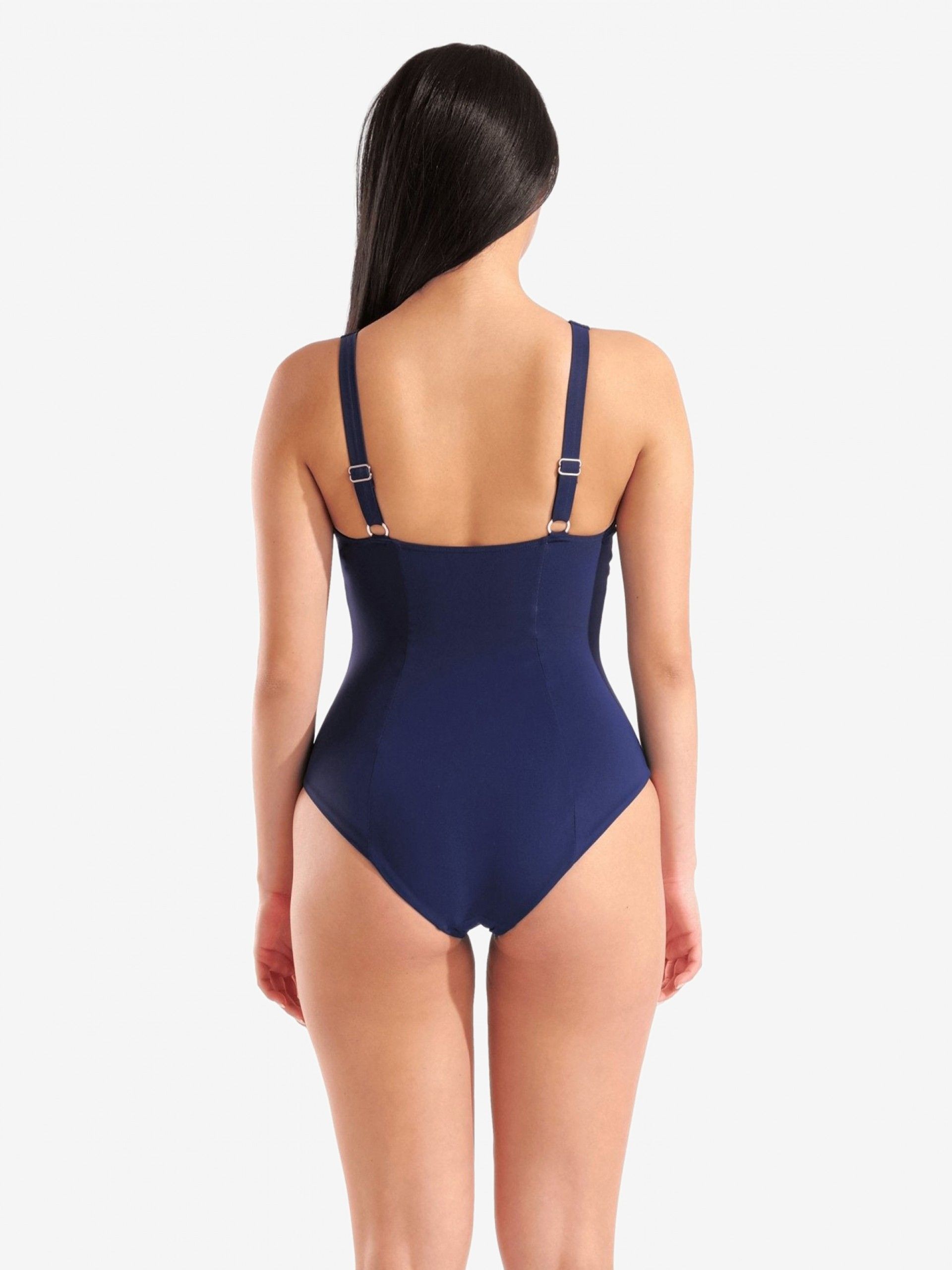Fato de Banho Arena Ludovica Soft Curve Back Azul