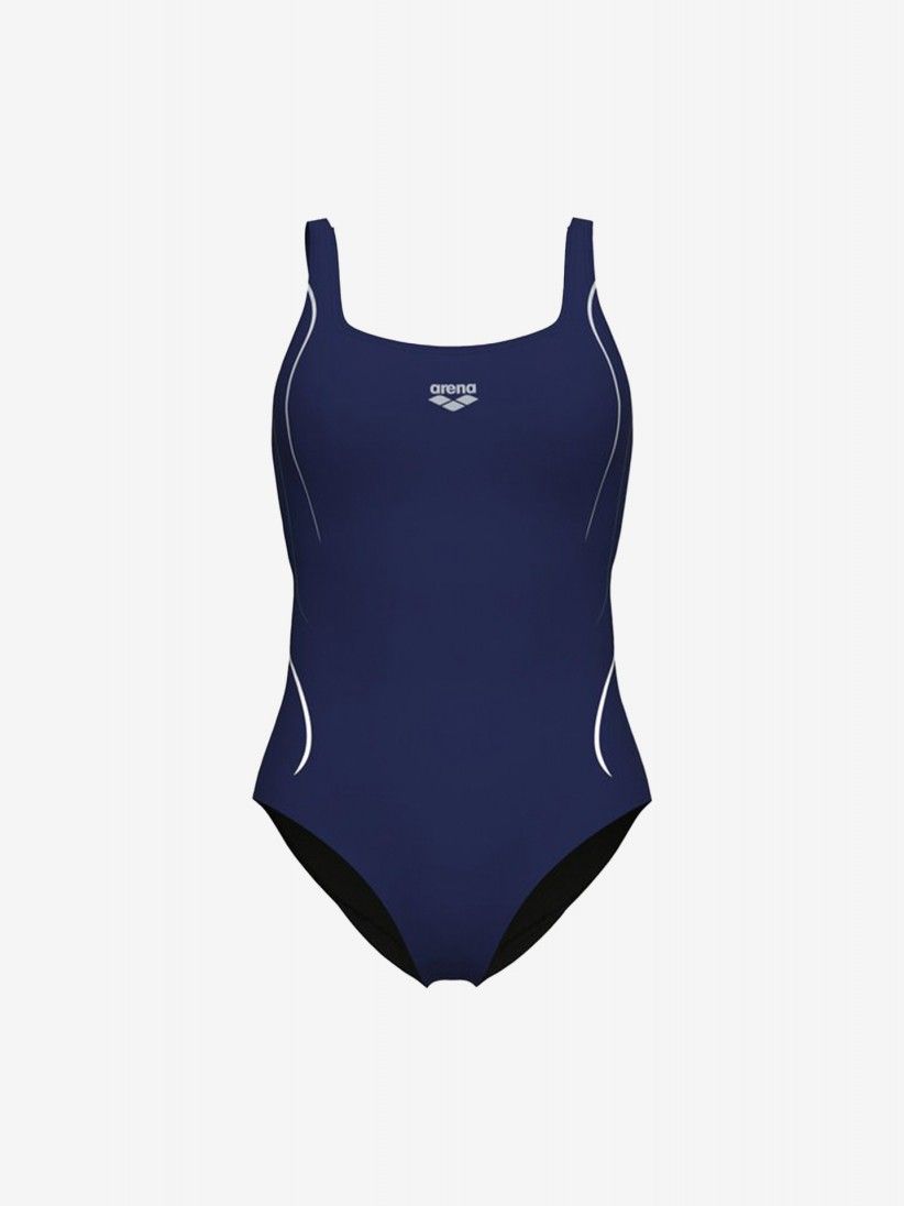 Fato de Banho Arena Ludovica Soft Curve Back Azul