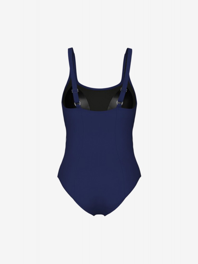 Fato de Banho Arena Ludovica Soft Curve Back Azul