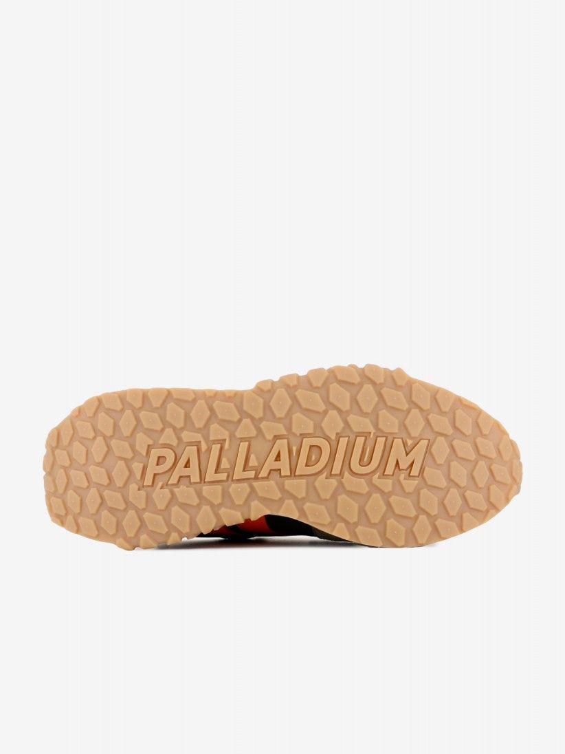 Zapatillas Palladium Troop Runner Verdes y Naranja