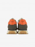 Zapatillas Palladium Troop Runner Verdes y Naranja