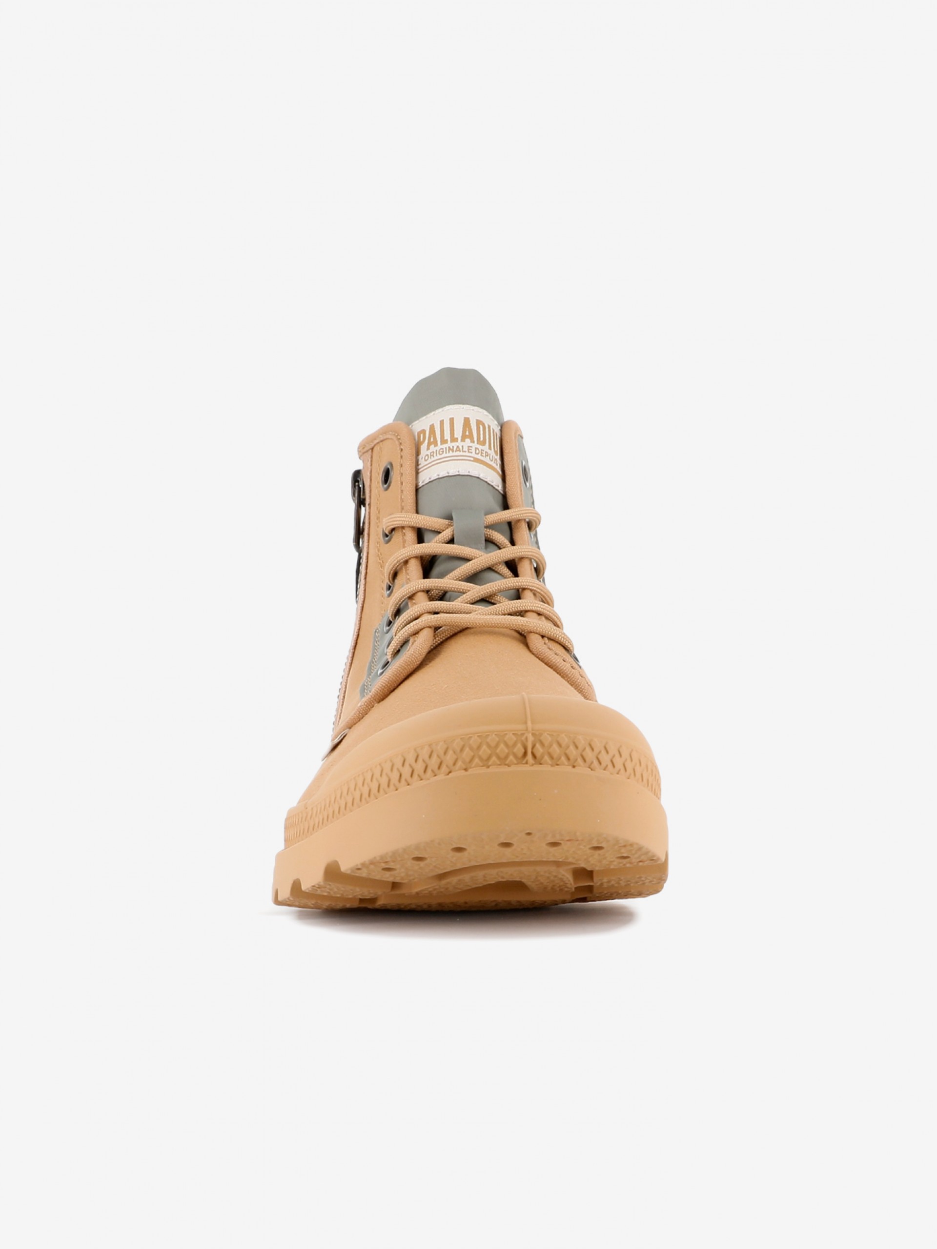 Palladium Pampa Detroit Zip Camel Boots