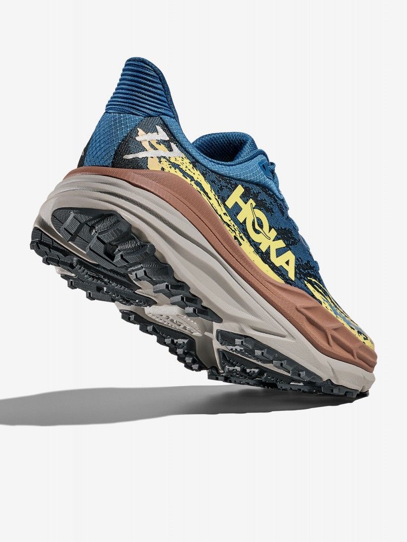 Sapatilhas de Trail Hoka Stinson 7 Azuis