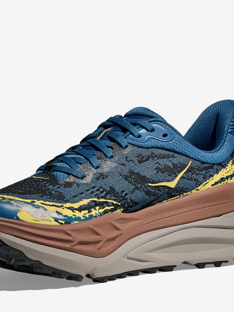 Sapatilhas de Trail Hoka Stinson 7 Azuis