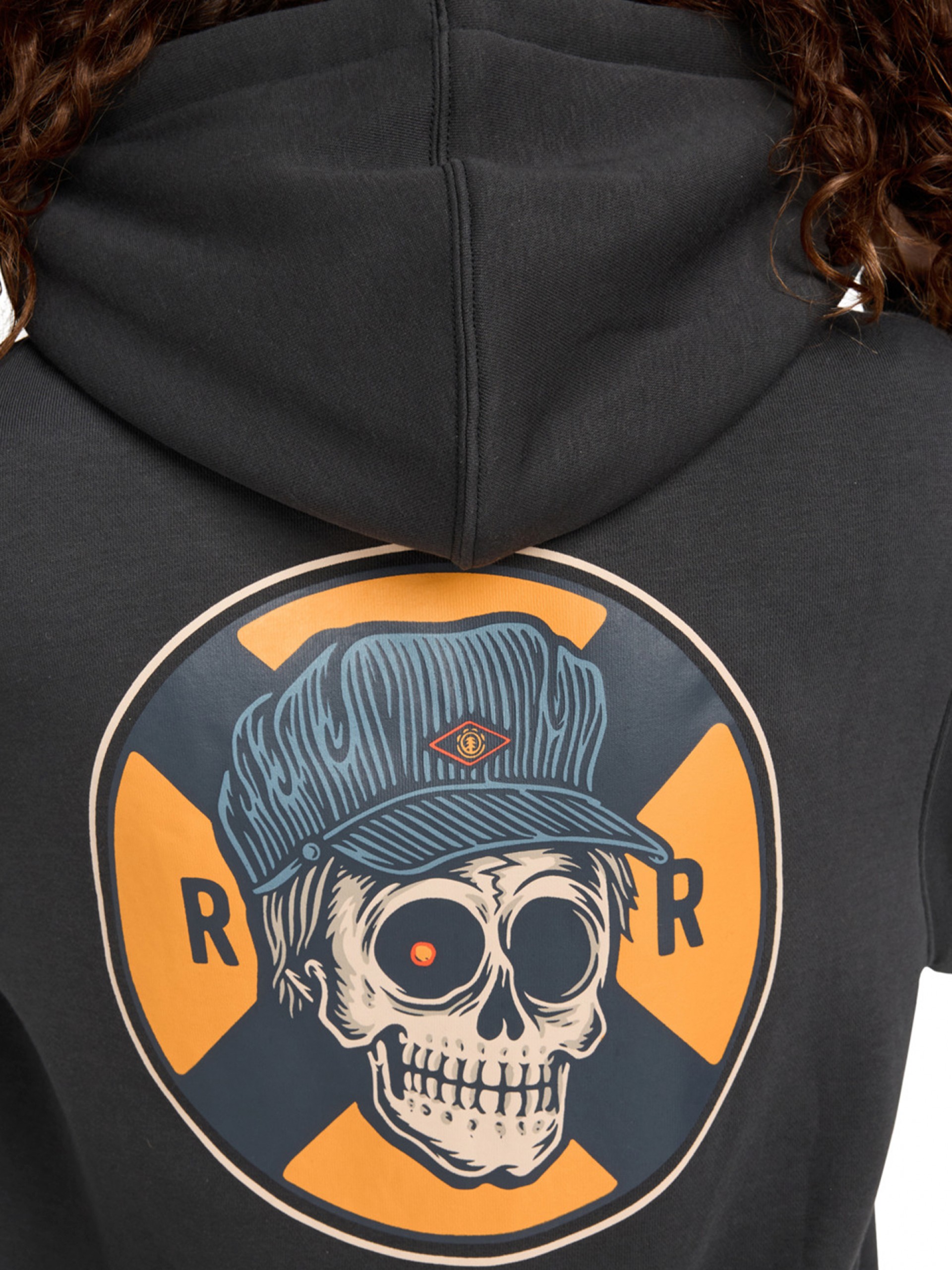 Element Timber Signs Grey Hoodie