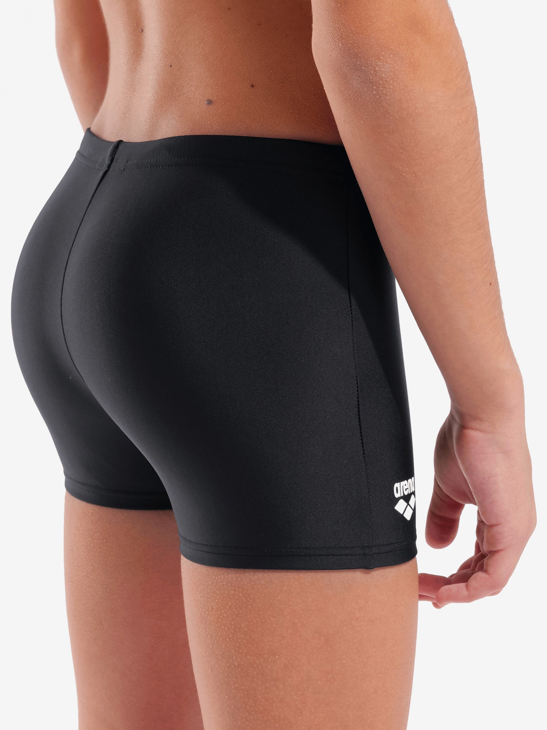 Arena Graffiti Kids Black Swimming Shorts