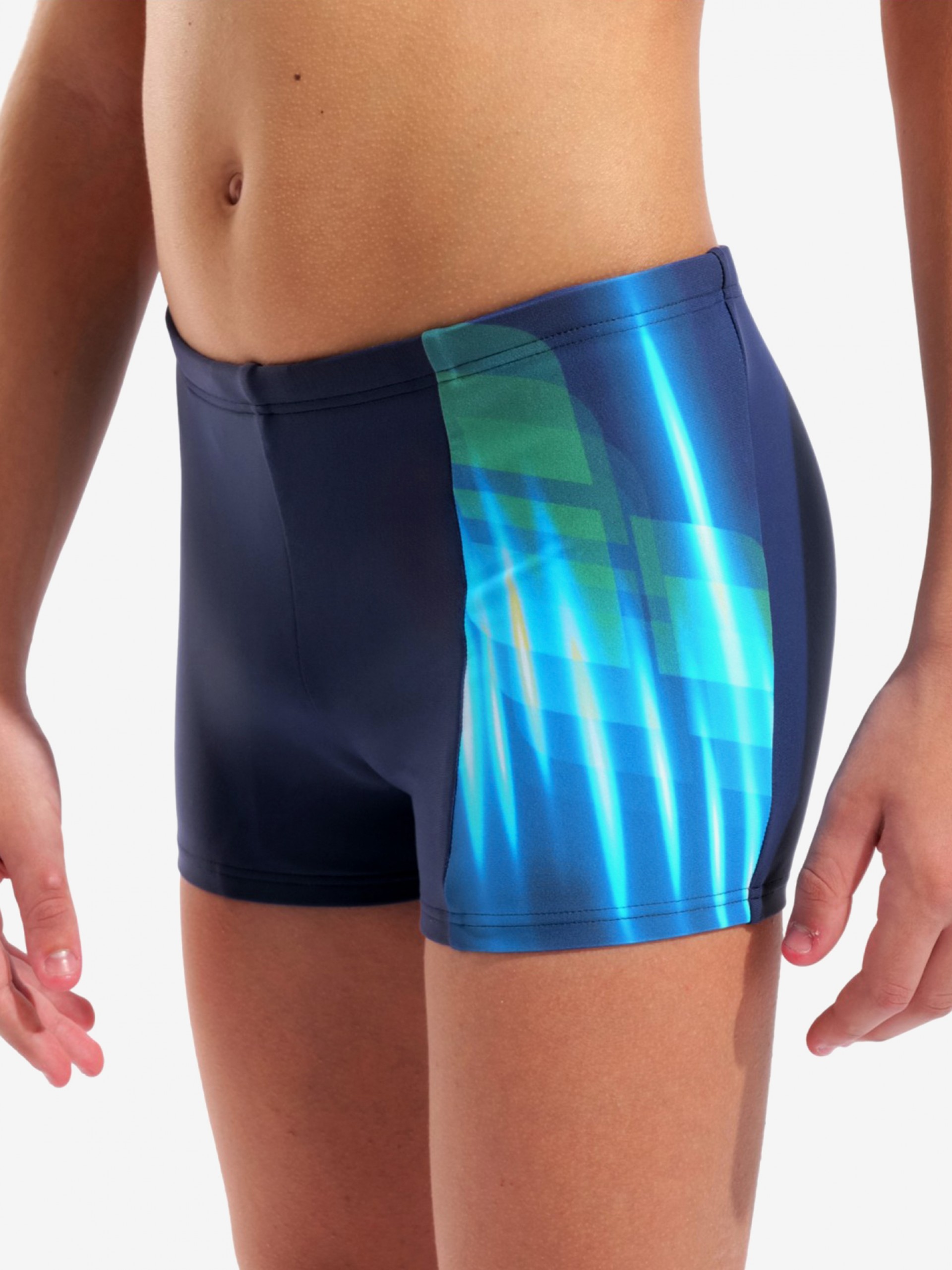 Arena Fading Kids Blue Swimming Shorts