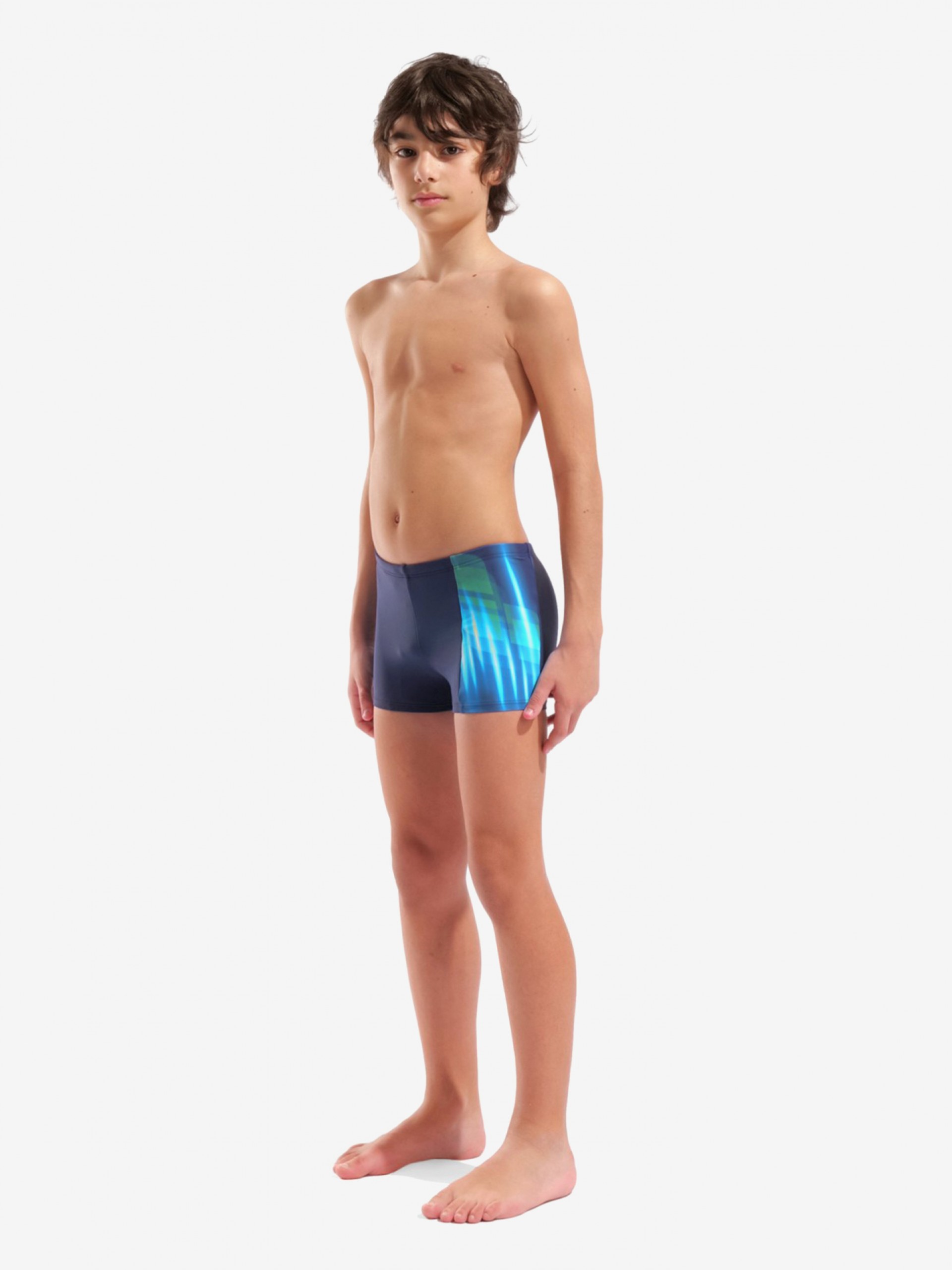 Arena Fading Kids Blue Swimming Shorts
