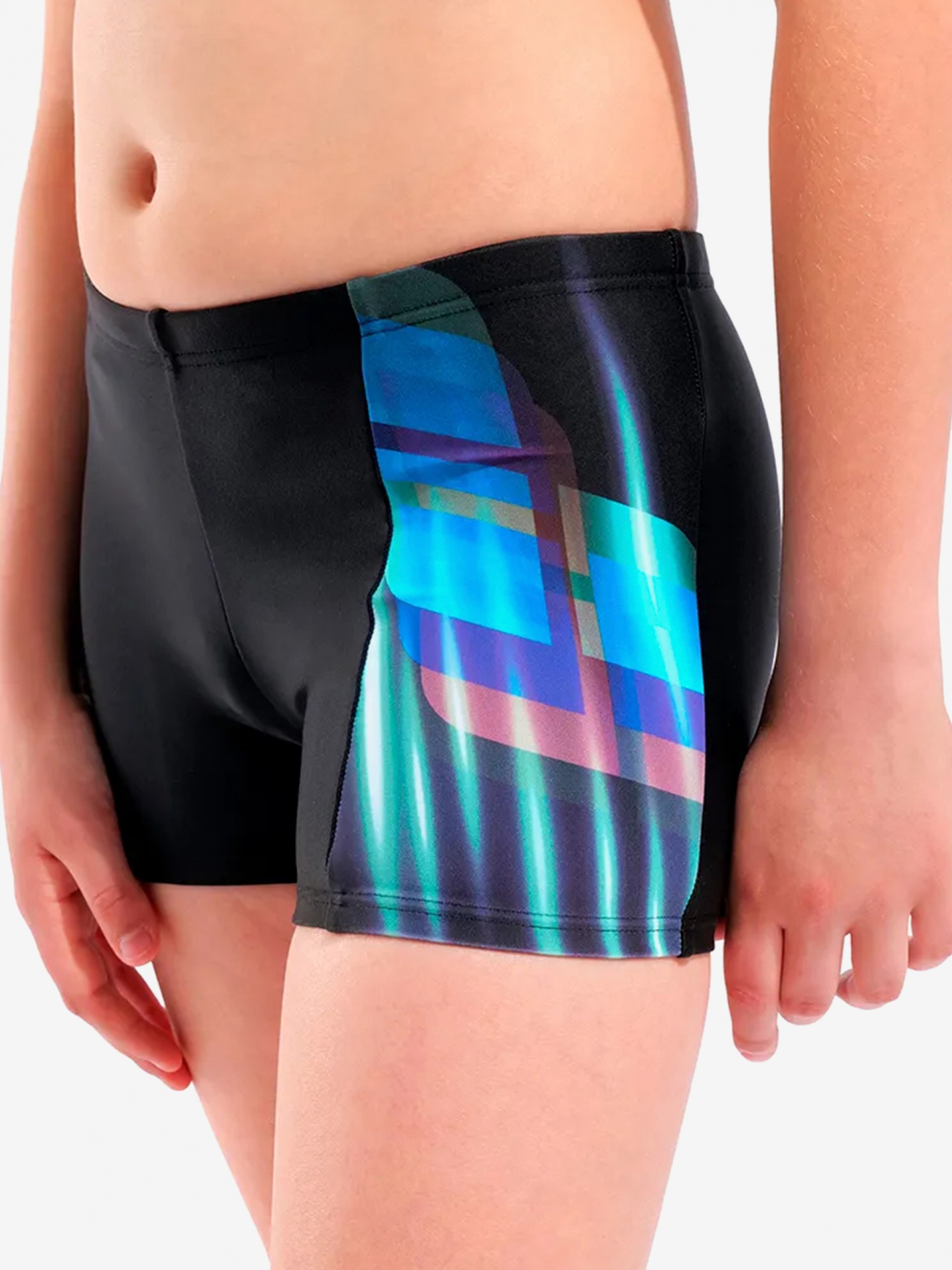 Arena Fading Kids Black Swimming Shorts