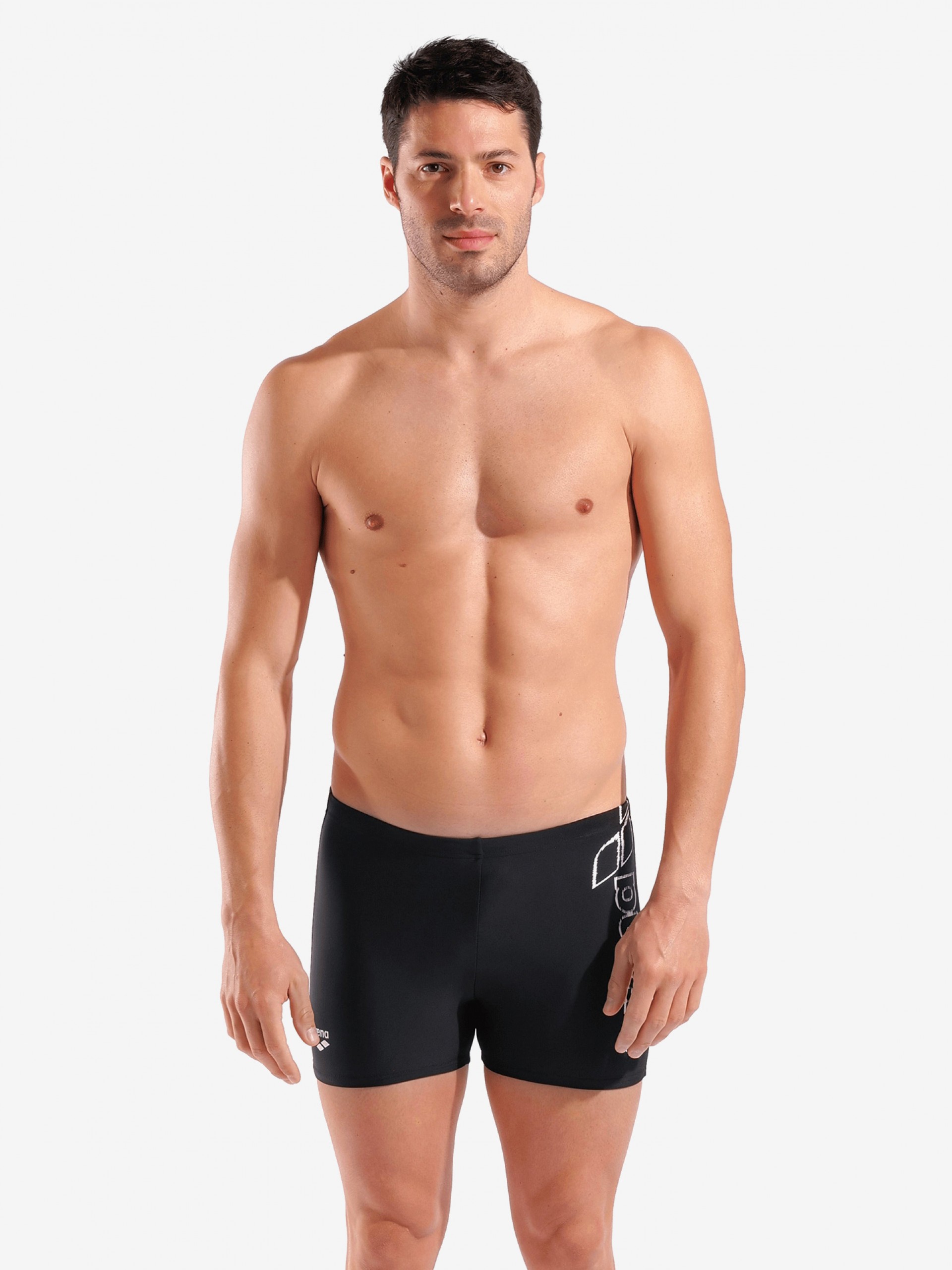 Arena Scratchy Black Swimming Shorts