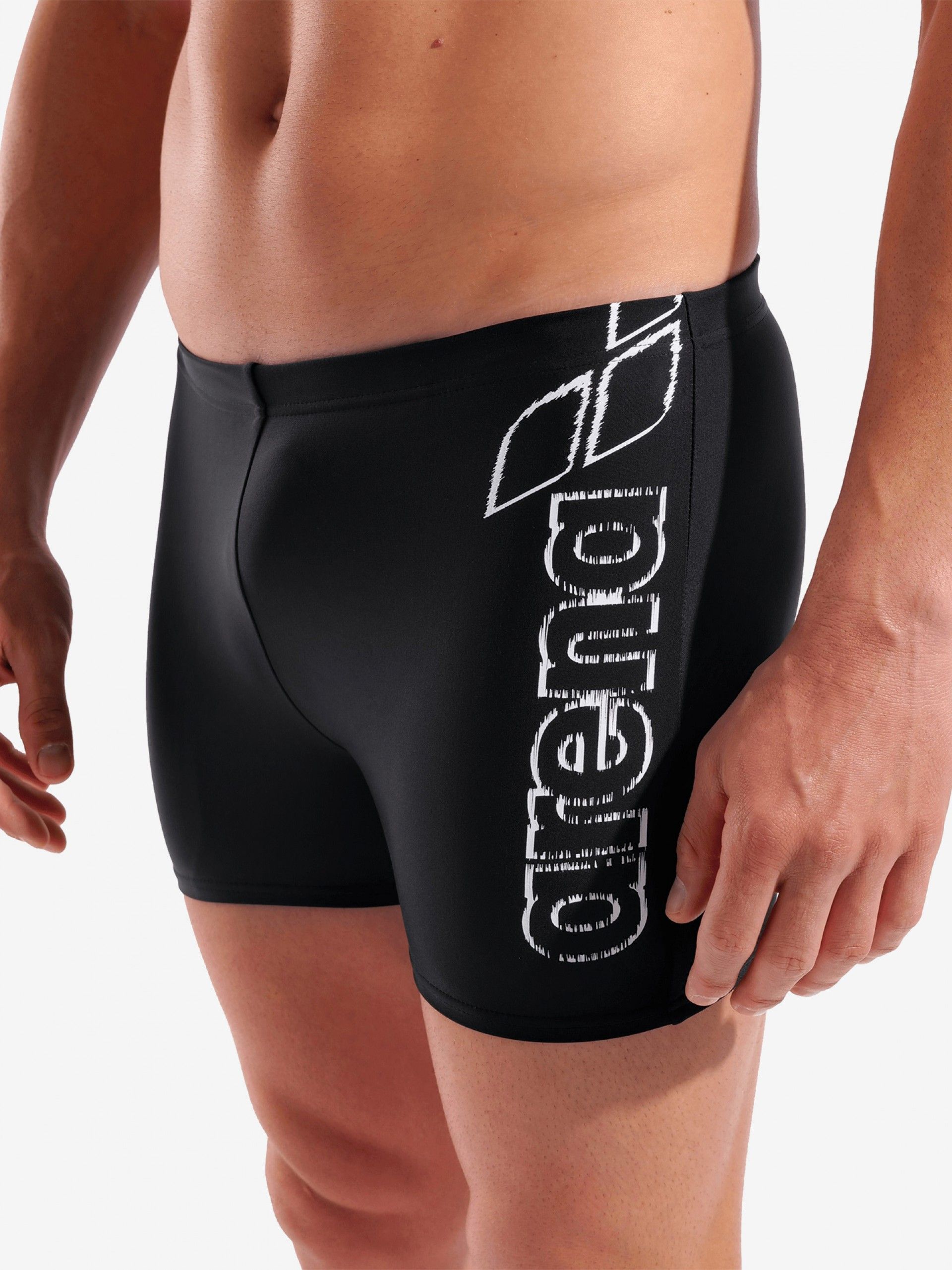 Arena Scratchy Black Swimming Shorts