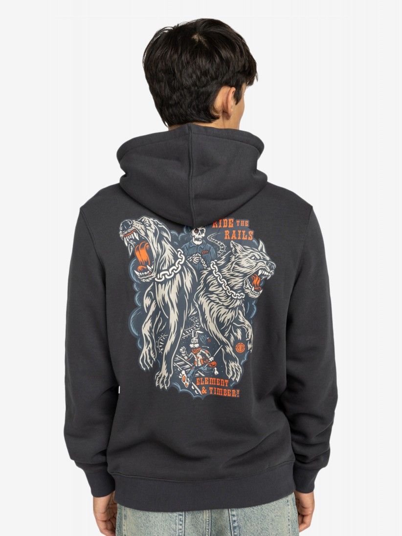 Element Timber Guard Dogs Grey Hoodie