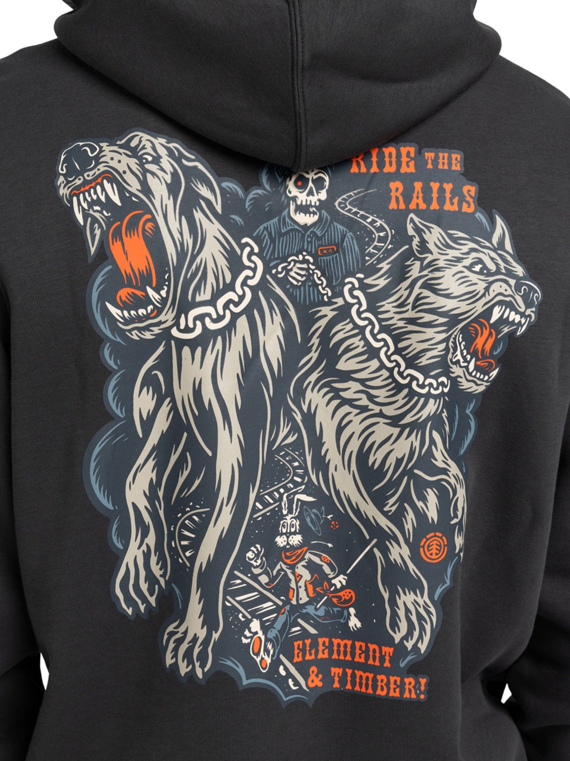 Element Timber Guard Dogs Grey Hoodie