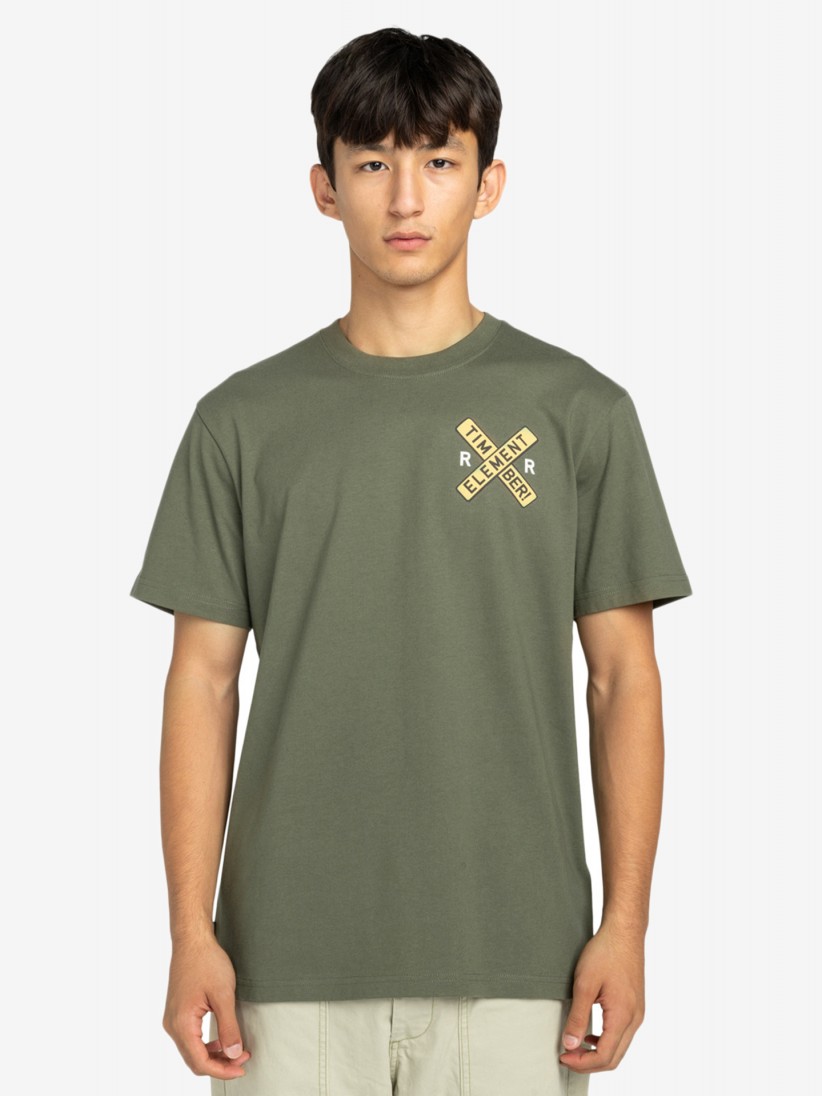 T-shirt Element Timber Signs Verde