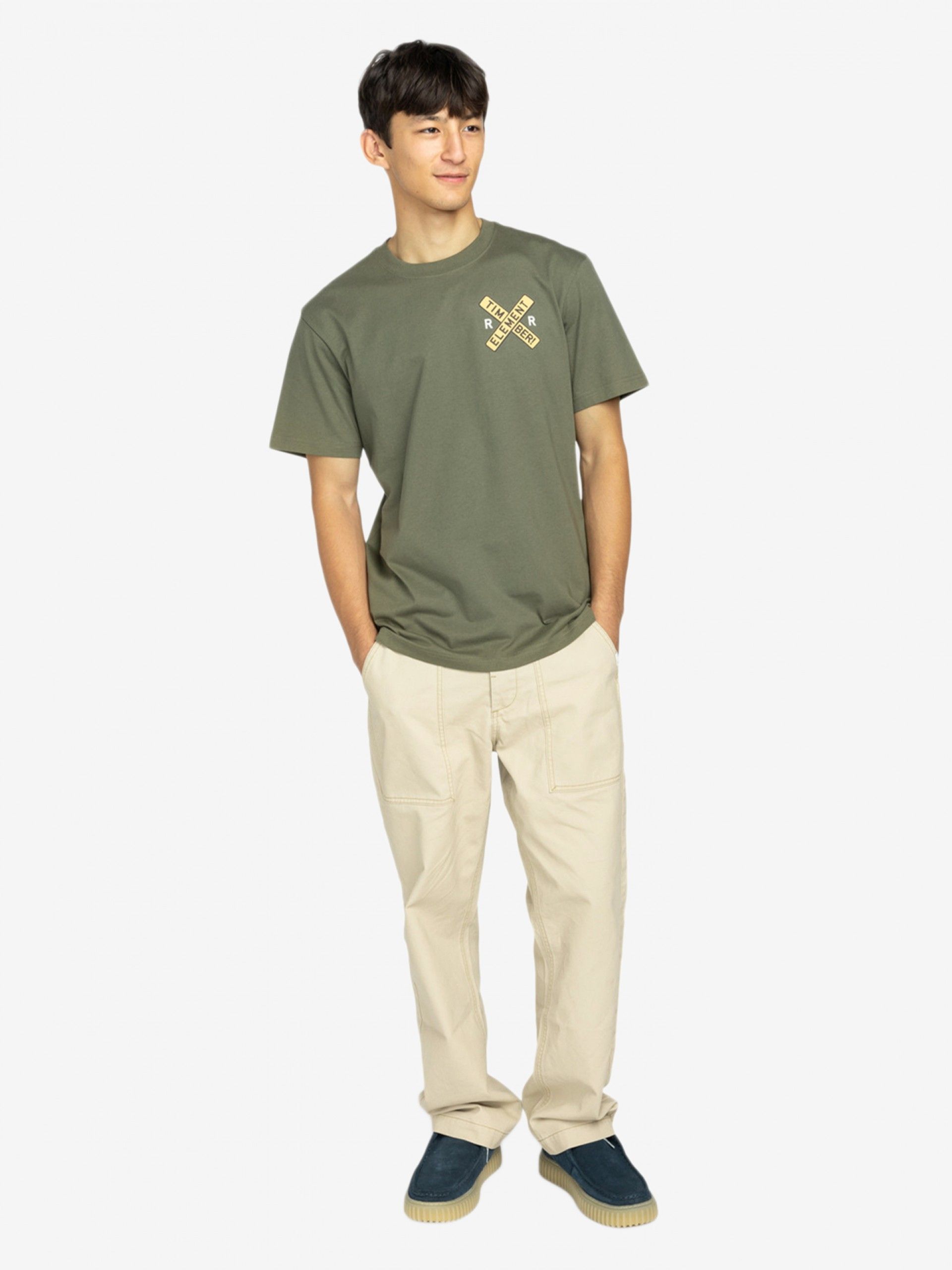 T-shirt Element Timber Signs Verde