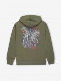 Camisola com Capuz Element Timber Guard Dogs Verde