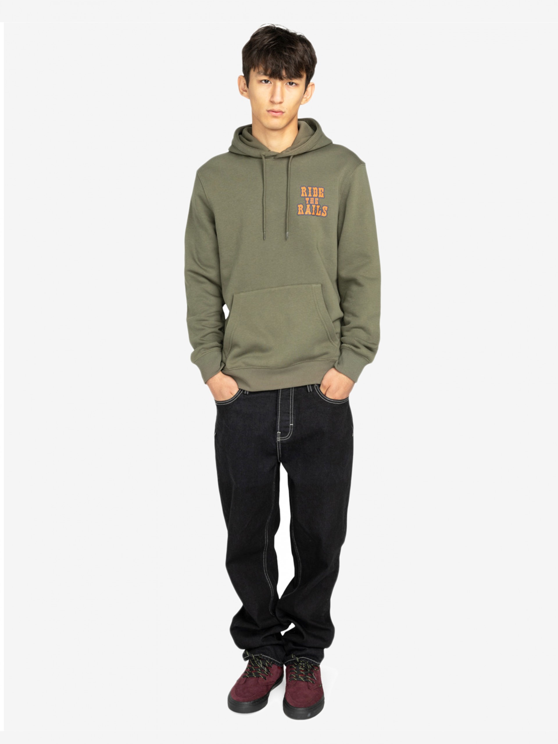 Element Timber Guard Dogs Green Hoodie