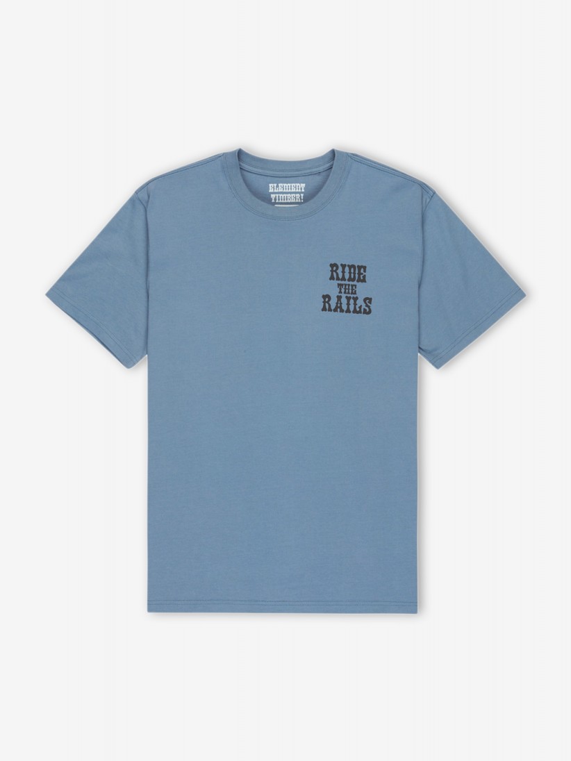 T-shirt Element Timber On Track Azul