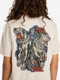T-shirt Element Timber Guard Dogs Bege