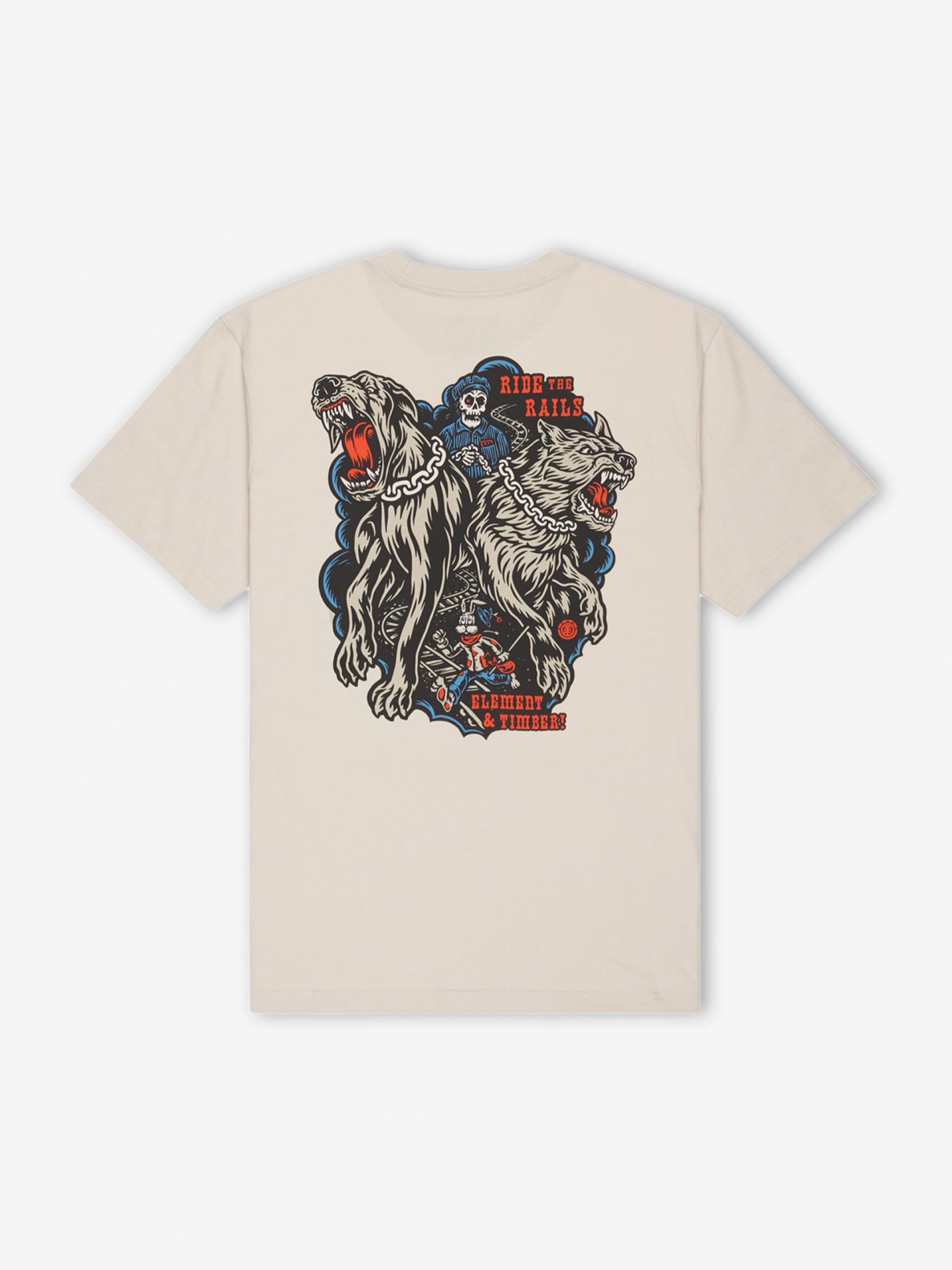 Camiseta Element Timber Guard Dogs Beige