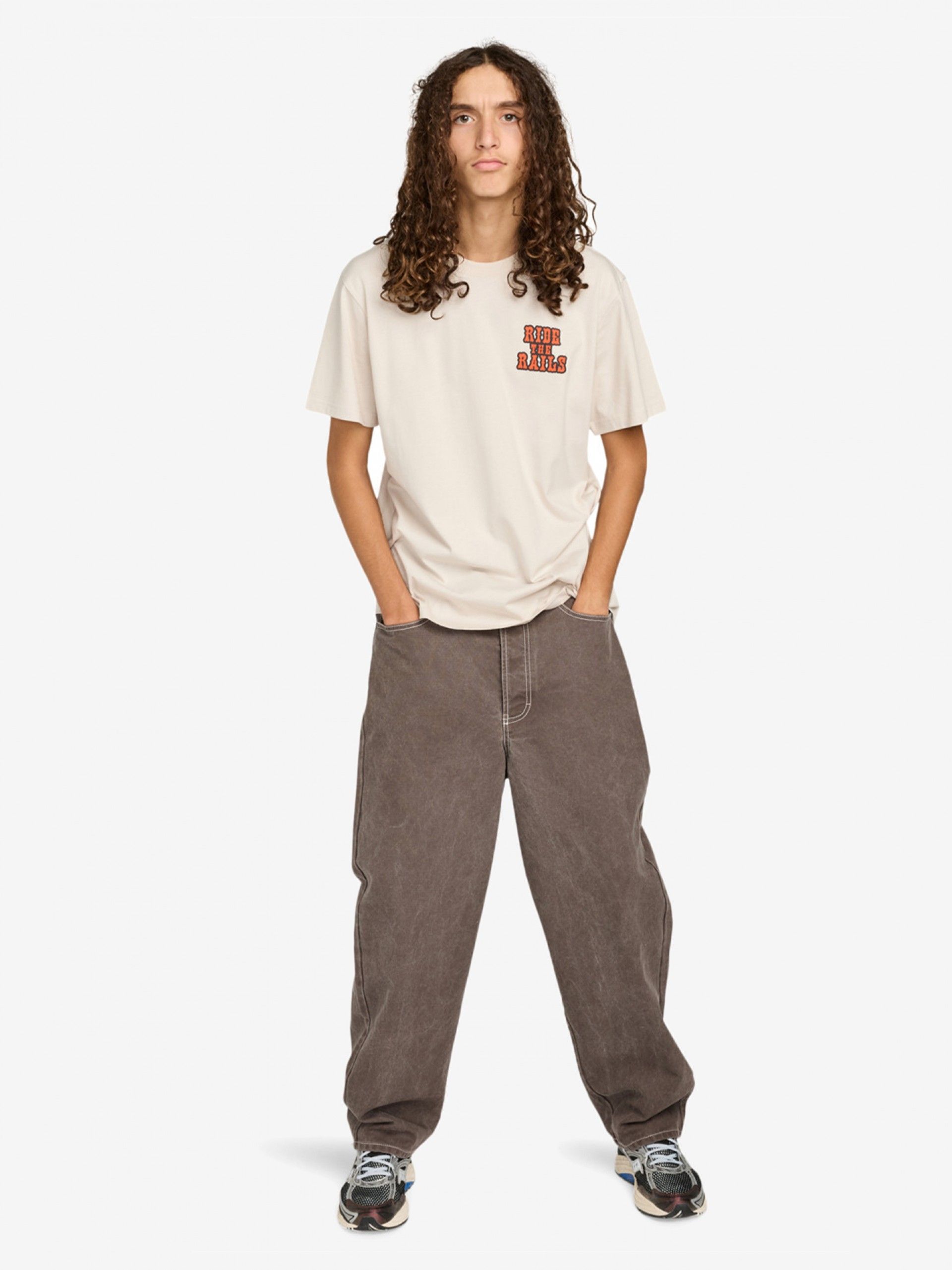 Element Timber Guard Dogs Beige T-shirt