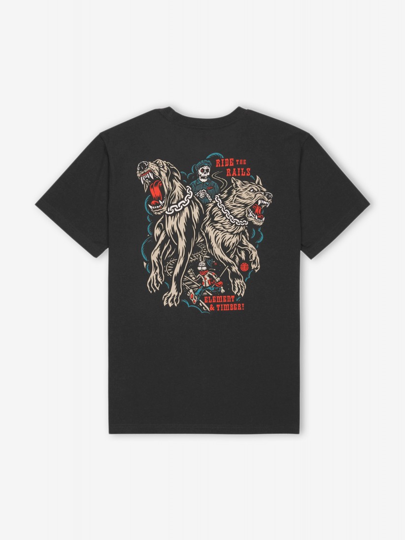 T-shirt Element Timber Guard Dogs Cinzenta