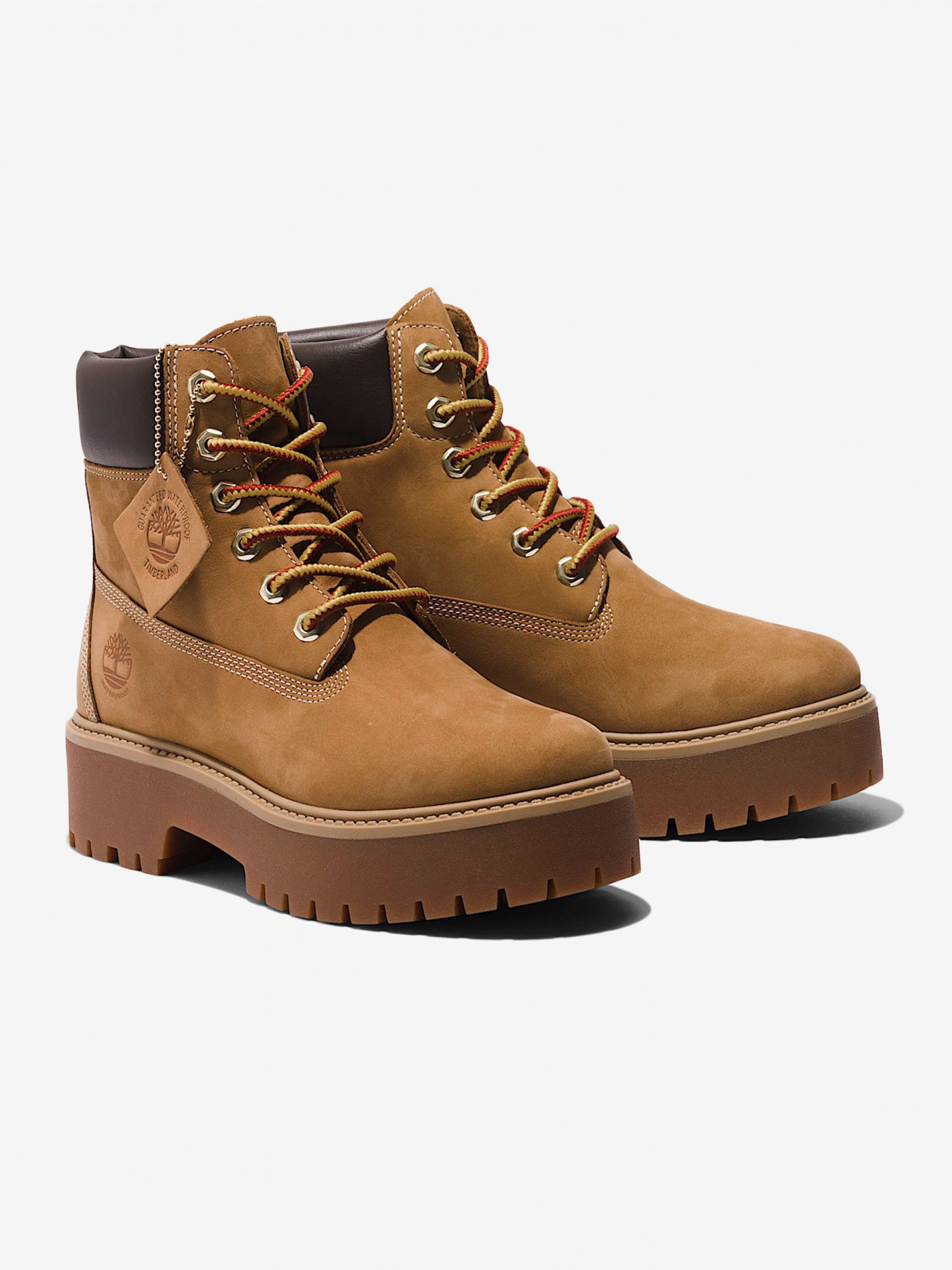 Botas Timberland Stone Street 6-inch Impermeáveis Camel W