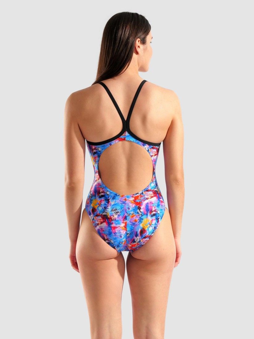 Fato de Banho Arena Memories Estampado Azul
