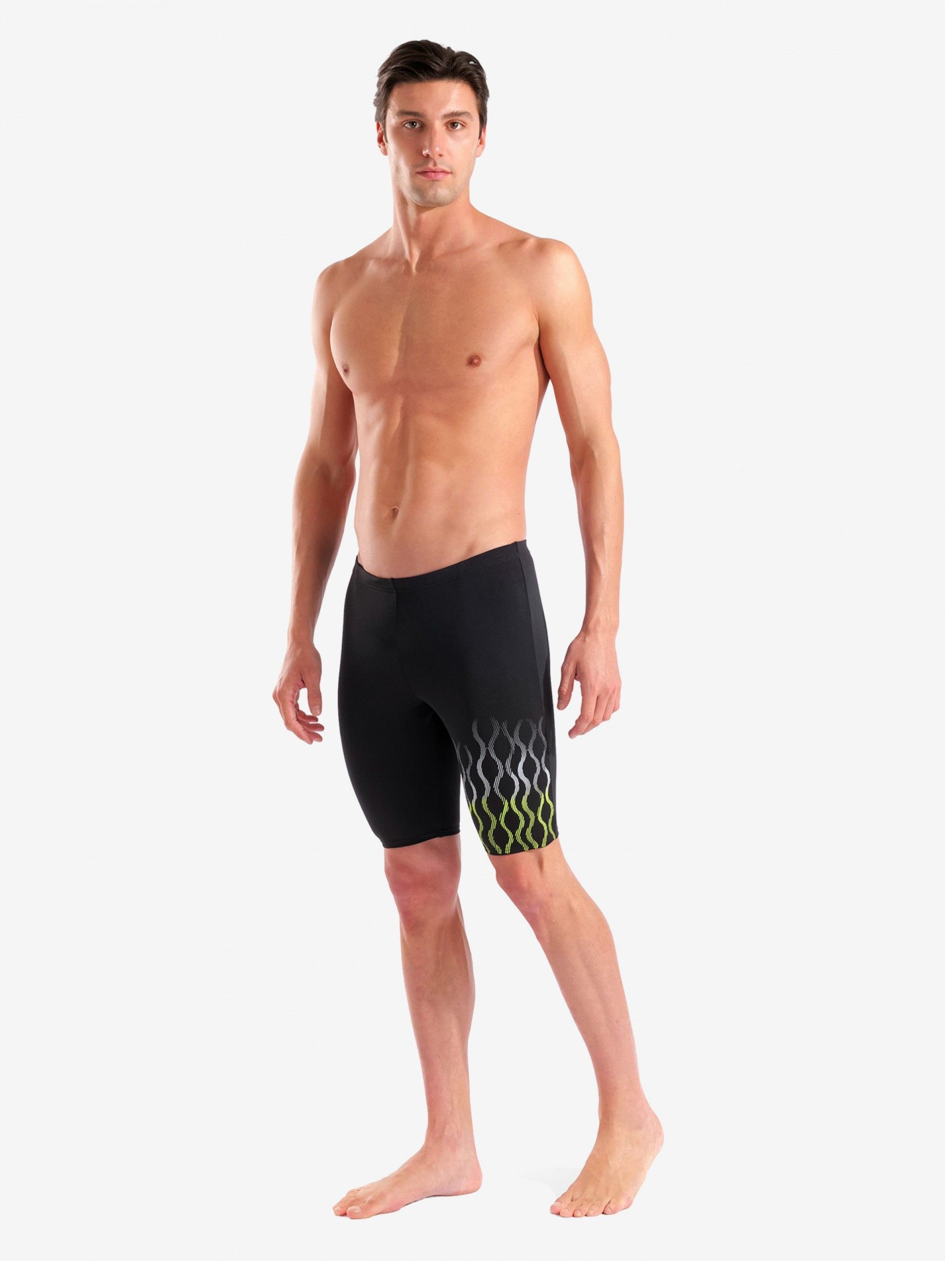 Calções de Natação Arena Vibes Swim Jammer Pretos
