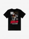 T-shirt DC Shoes Brap Kids Preta