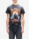 T-shirt Deus Ex Machina R&D Vintage Preta T-shirt Deus Ex Machina R&D Vintage Preta