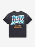 T-shirt Deus Ex Machina R&D Vintage Preta T-shirt Deus Ex Machina R&D Vintage Preta
