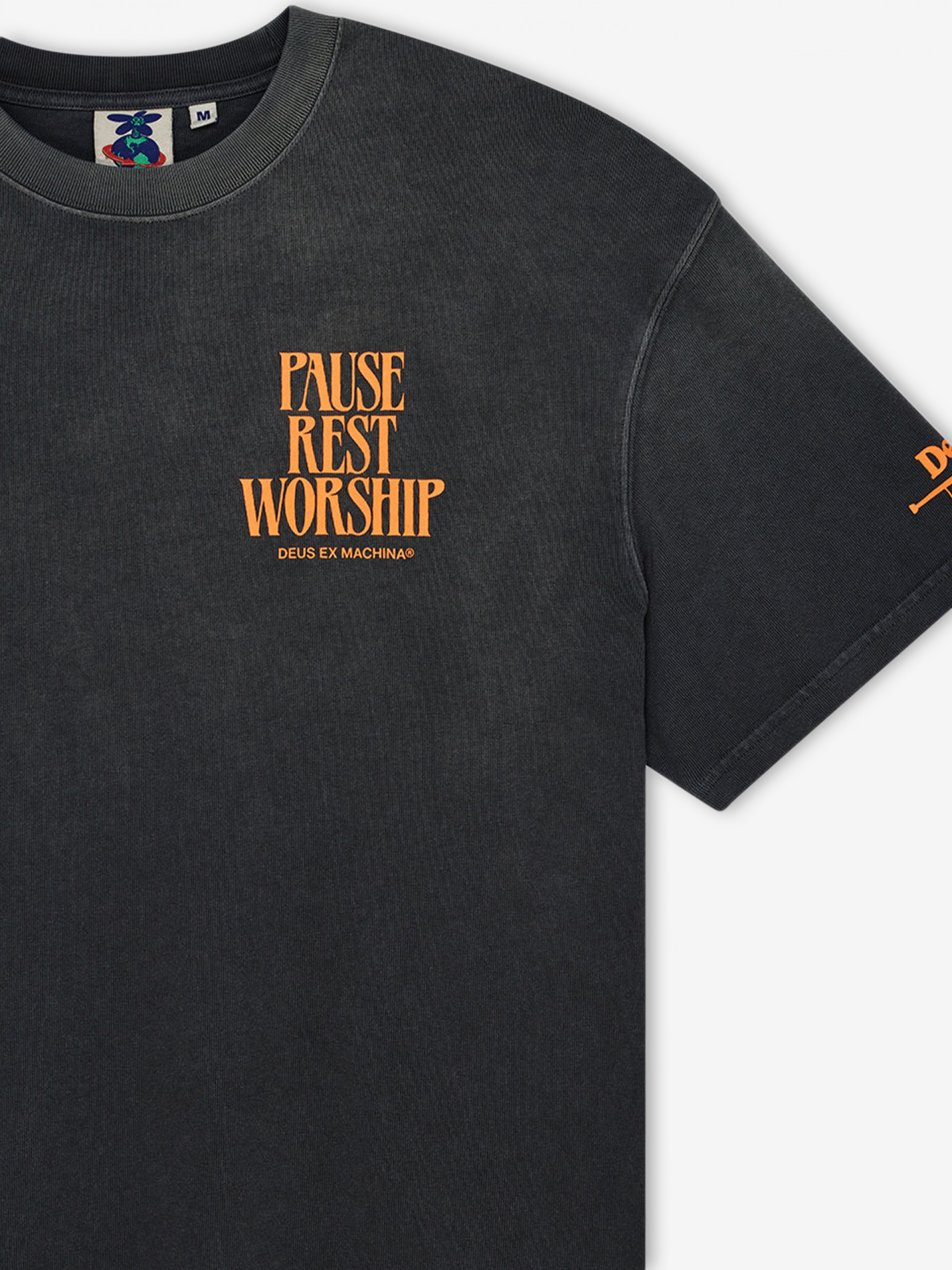 Camiseta Deus Ex Machina Noise Complaint Negra