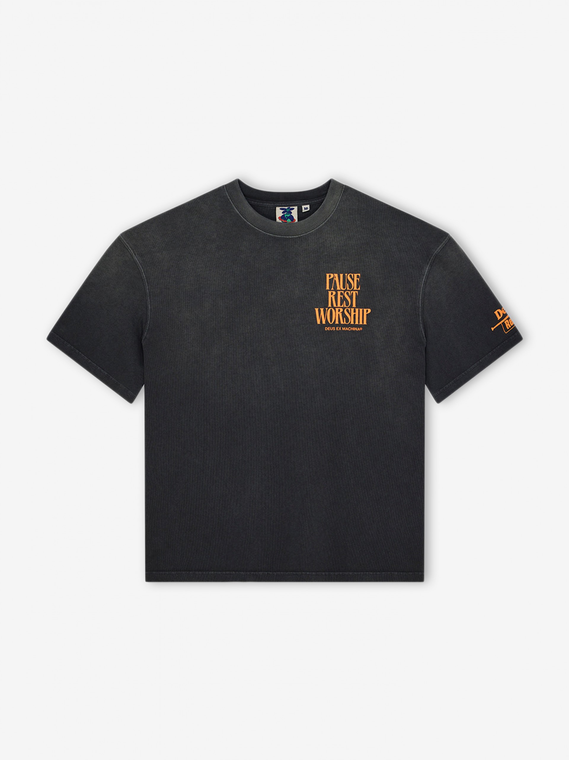 T-shirt Deus Ex Machina Noise Complaint Preta