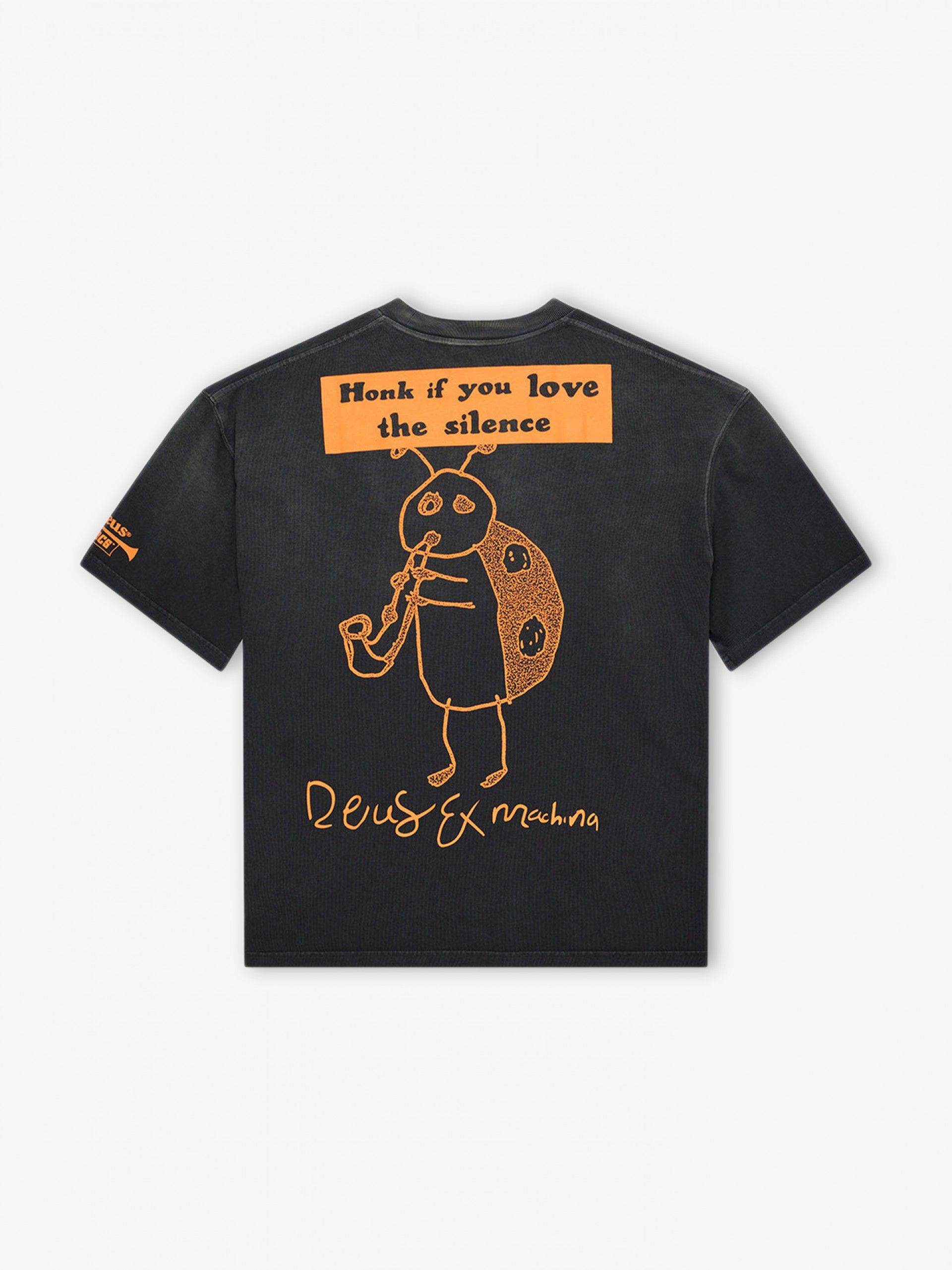 T-shirt Deus Ex Machina Noise Complaint Preta