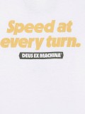 T-shirt Deus Ex Machina Faster Branca